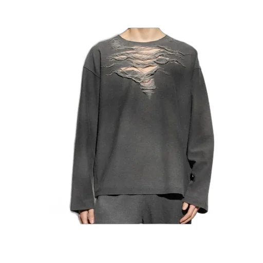 S-Ruben Distressed Sweatshirt