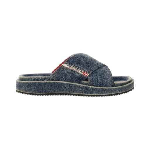 Sa-Slide Cris Cros Denim Slides