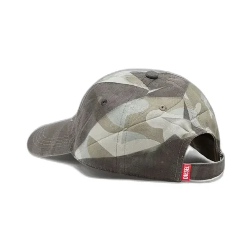 Creased Print Camouflage Baseball Cap