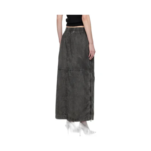 O-Hazel-Q2 Denim Maxi Skirt