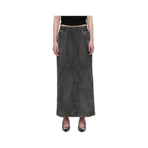 O-Hazel-Q2 Denim Maxi Skirt