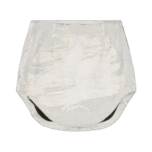 Distressed De-Ada-Fsg1 Denim Mini Skirt