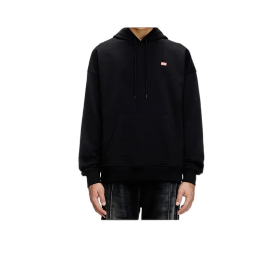 S-Rob Logo Printed Drawstring Hoodie