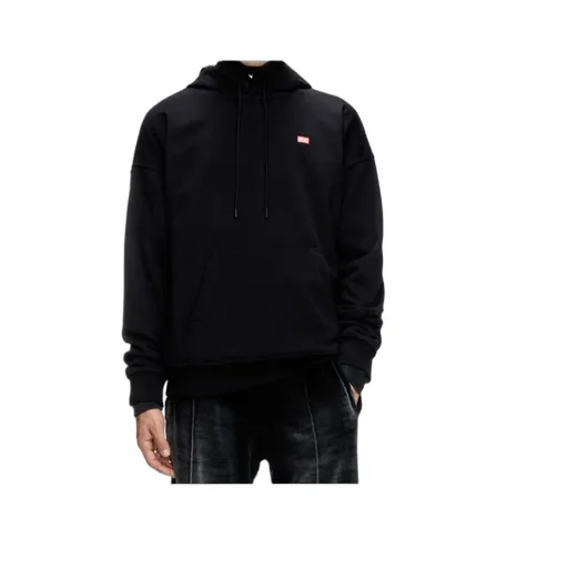 S-Rob Logo Printed Drawstring Hoodie