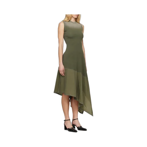 Asymmetric Sleeveless Dress