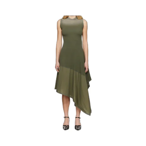 Asymmetric Sleeveless Dress