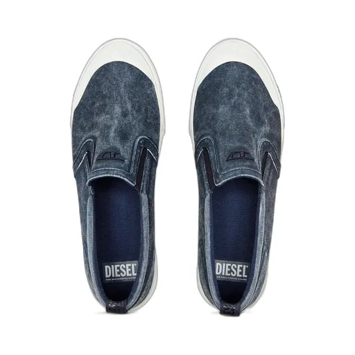 S-Athos Slip-On Denim Sneakers