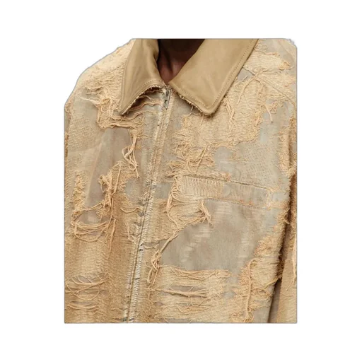D-Ivar-Fsg Distressed Denim Jacket