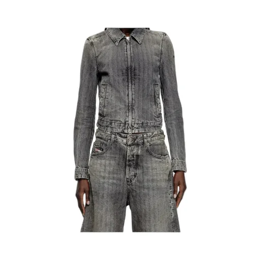De-Corb Herringbone Denim Jacket