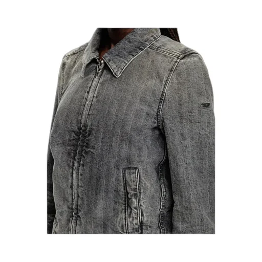 De-Corb Herringbone Denim Jacket
