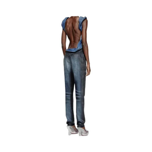 De-Clodia-Fsg Denim Jumpsuit