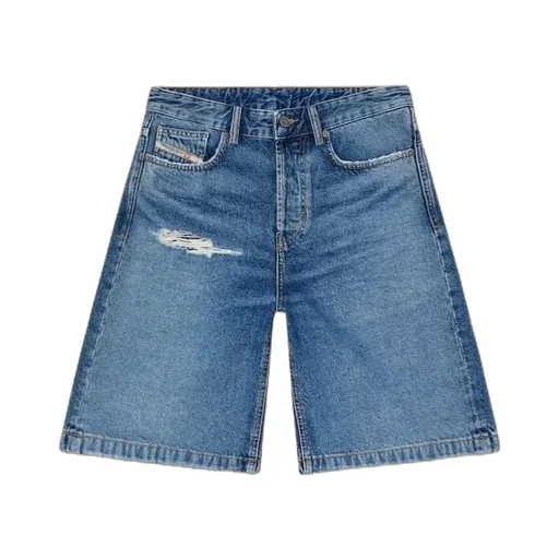 De-Sire-Short Ripped Denim Shorts