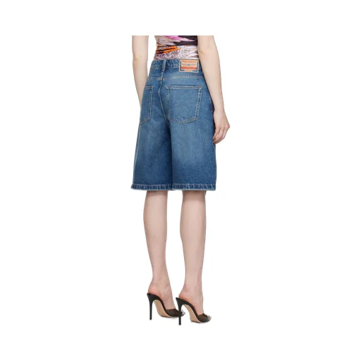 De-Sire-Short Ripped Denim Shorts
