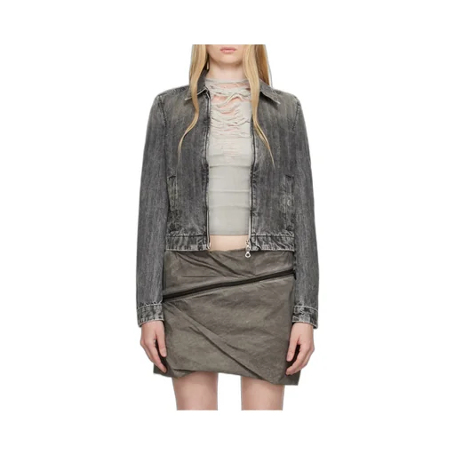 De-Corb Herringbone Denim Jacket