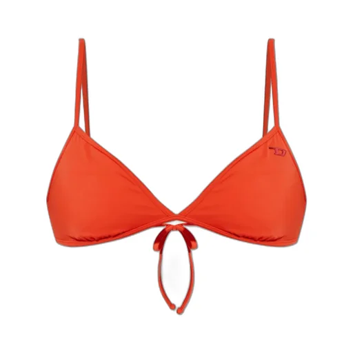 Logo Plaque Cloudy Bikini Top
