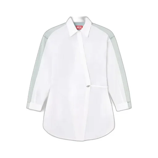 D-Elphi-Den Wrap Shirt Dress