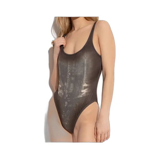Marilyn-Dnm Denim Print Swimsuit