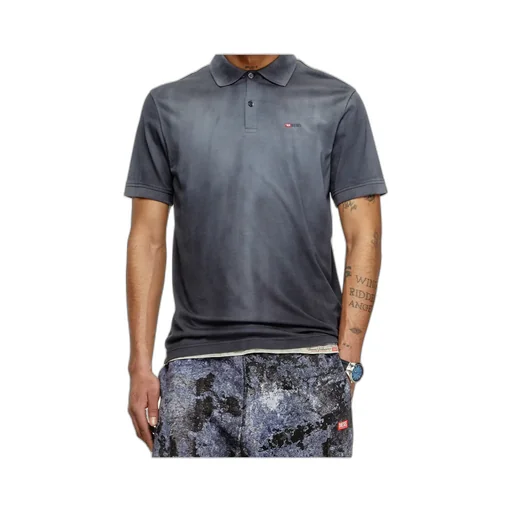 T-Rejust-R3 Logo Embroidery Jersey Polo Shirt