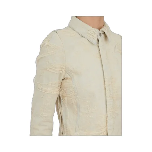 De-Madeline-Fsg Jacquard Denim Shirt