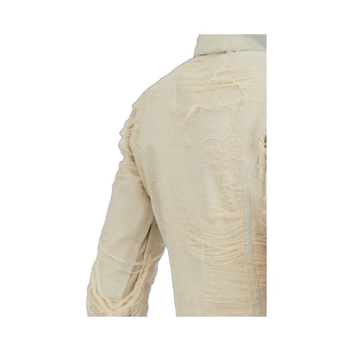 De-Madeline-Fsg Jacquard Denim Shirt
