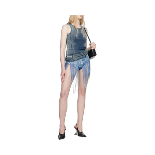 Fringe-Detailing Shorts