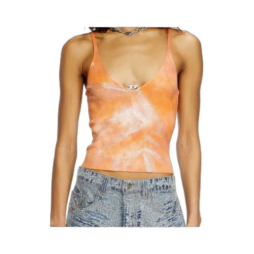M-Ismina Metallic Knitted Cami Top
