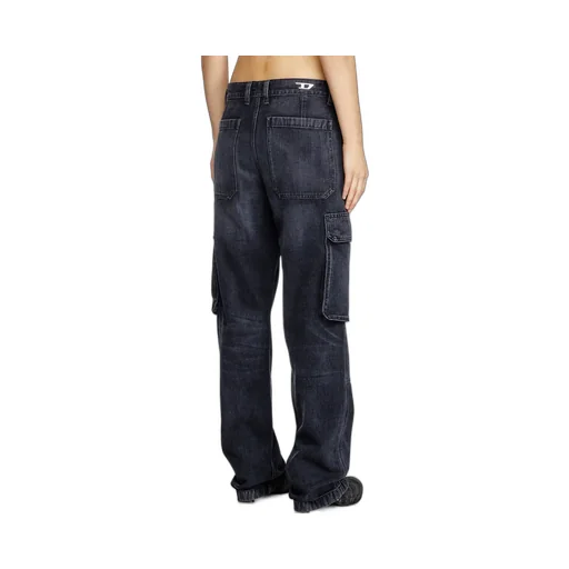 D-Pot-Cargo Mid-Rise Jeans