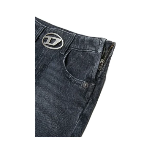 Oval-D Logo Denim Mini Skirt