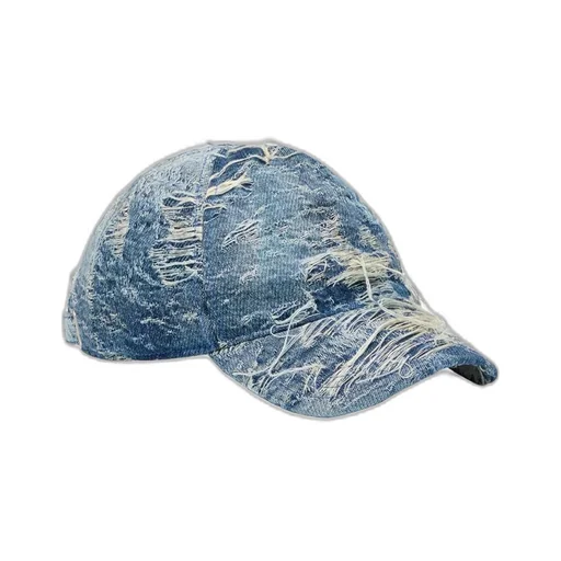 C-Assidy Distressed Denim Baseball Cap