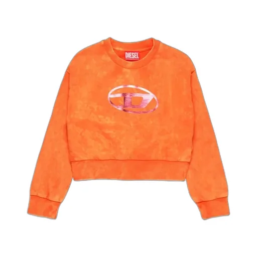 Oval-D Printed Crewneck Sweatshirt
