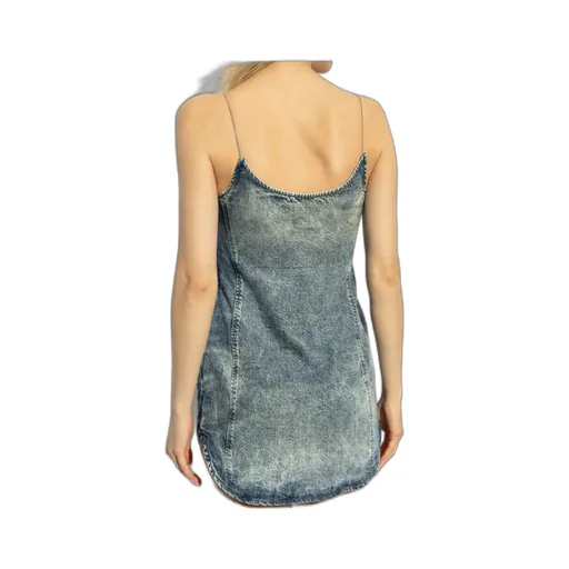 De-Dra Frayed Detailed Mini Dress