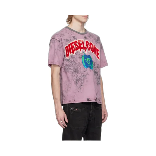 T-Boxt-R9 Logo Printed Crewneck T-Shirt