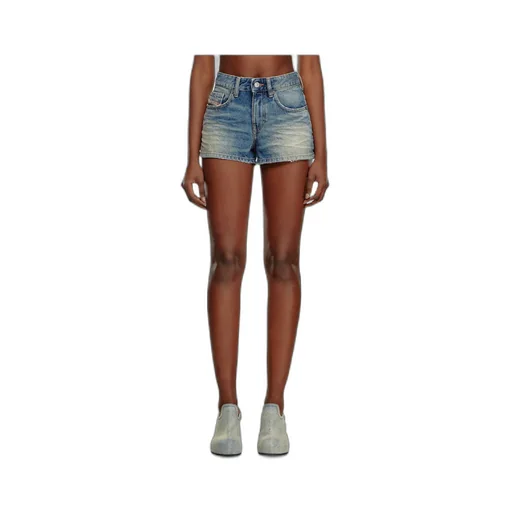 De-Yuba Distressed Denim Shorts