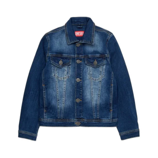 Long-Sleeved Denim Jacket