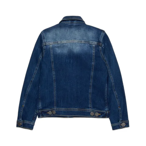 Long-Sleeved Denim Jacket