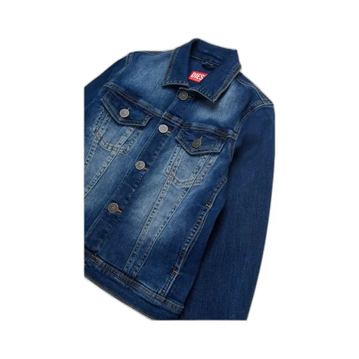 Long-Sleeved Denim Jacket