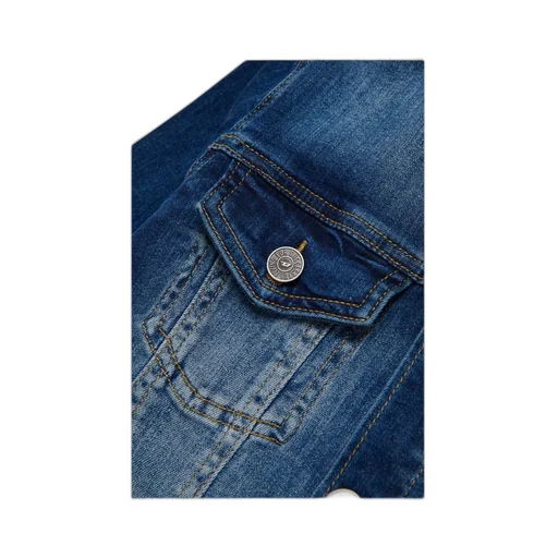 Long-Sleeved Denim Jacket