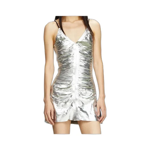 D-Lamante V-Neck Mini Dress
