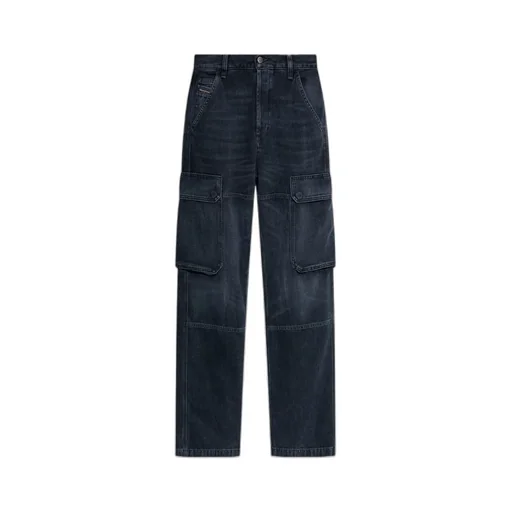D-Pot-Cargo Logo Plaque Jeans