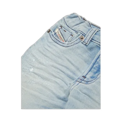 Distressed Elastic Waist Jeans