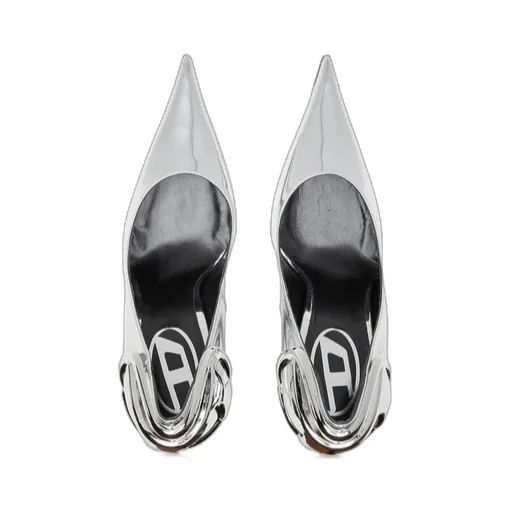 90Mm Pointed Slingback Pumps
