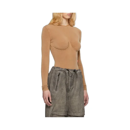 Ruched Long-Sleeved Top