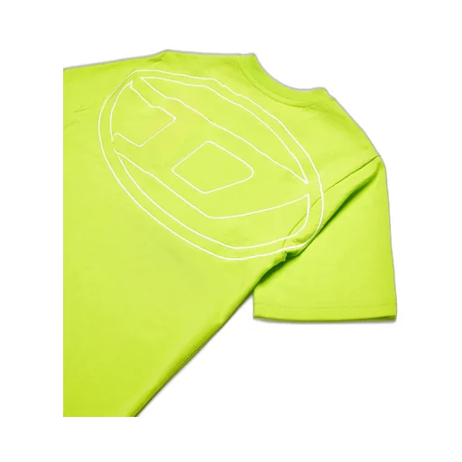 Oval-D Logo Embroidered Crewneck T-Shirt