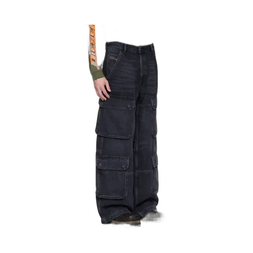 D-Touch-Cargo Relaxed Jeans