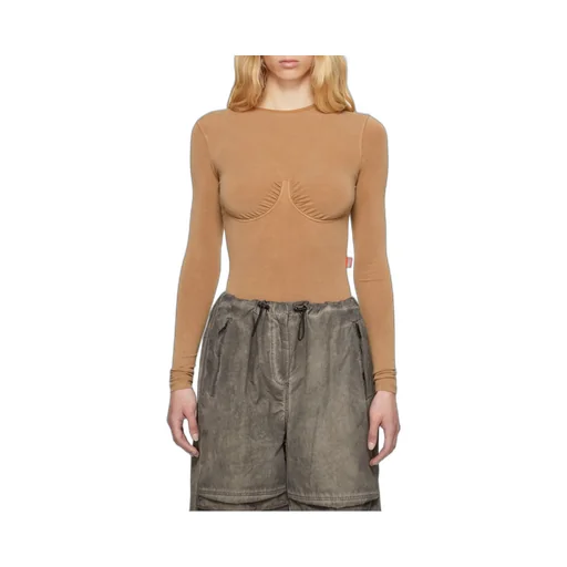Ruched Long-Sleeved Top