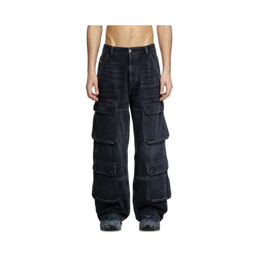 D-Touch-Cargo Relaxed Jeans