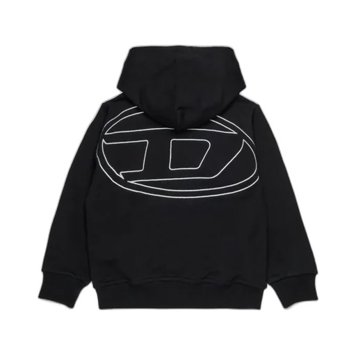 Oval-D Logo Embroidered Hoodie