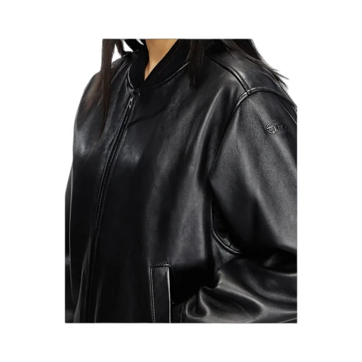 L-Ilyan Zipped Bomber Jacket