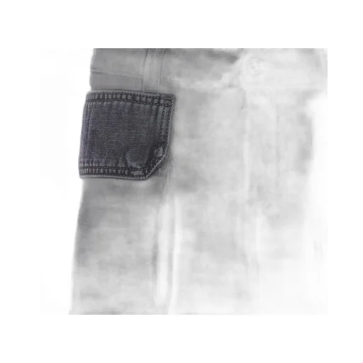 De-Ton Cargo Pocket Mini Denim Skirt