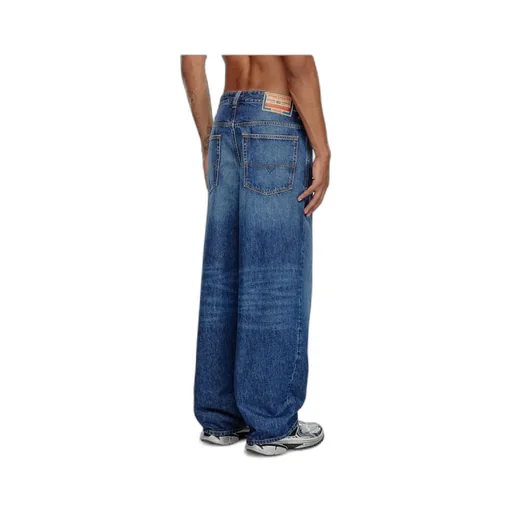 D-Macro Logo Patch Jeans